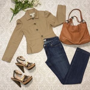 BANANA REPUBLIC ⚜️ Crop Blazer